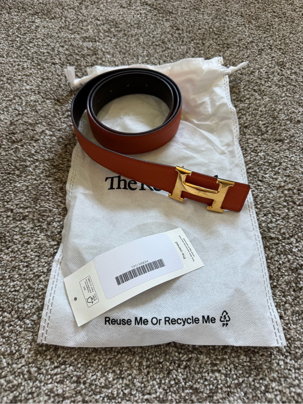 Hermes Reversible 32 mm H Belt Kit